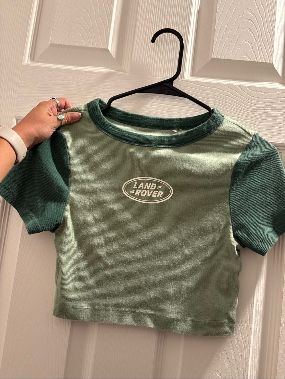 land rover baby tee